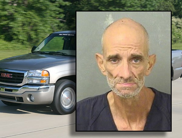 2005 GMC Sierra pickup truck Stolen Florida man