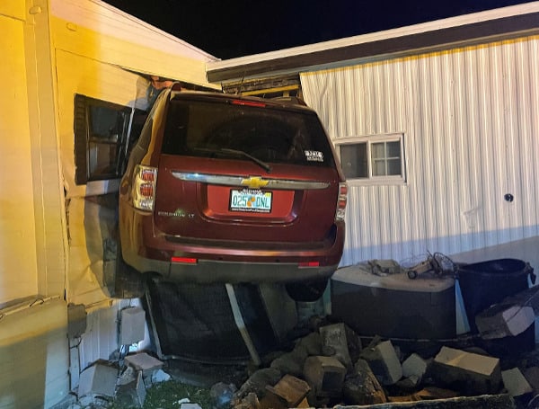 Florida Crash Into House