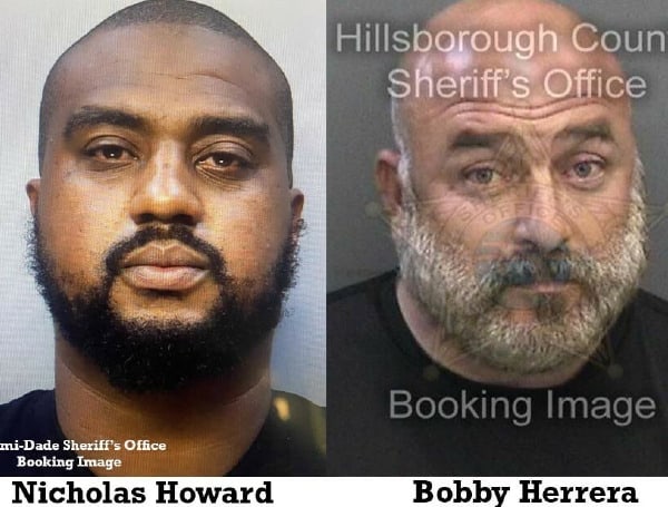 45-year-old Bobby John Herrera, Jr. from West Palm Beach and 36-year-old Nicholas Nigel Howard of Opa Locka