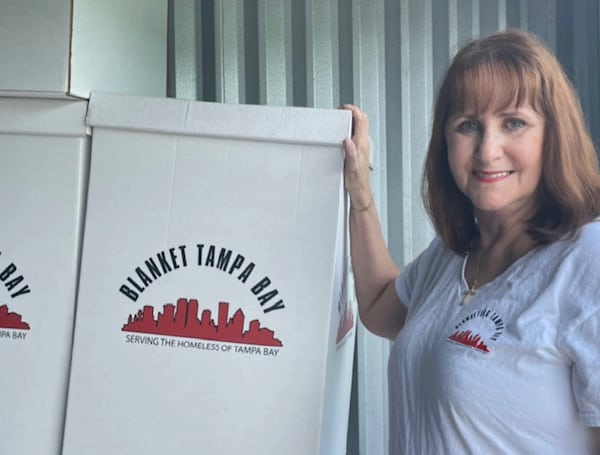 One local woman works to give them both. She’s Beth Ross, the founder of Blanket Tampa Bay. It really is a mission.