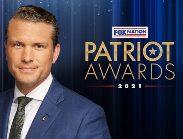 FOX Nation will host its third annual Patriot Awards on Wednesday, November 17th. The event will take place at Hard Rock Live in Hollywood, Florida at 8 PM/ET and will be streamed live on FOX Nation