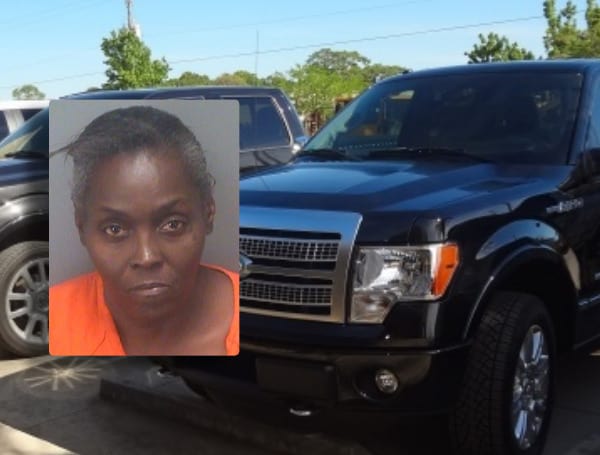 A Florida woman found herself behind bars after deciding to sell her neighbors Ford F-150 to a local scrapyard.