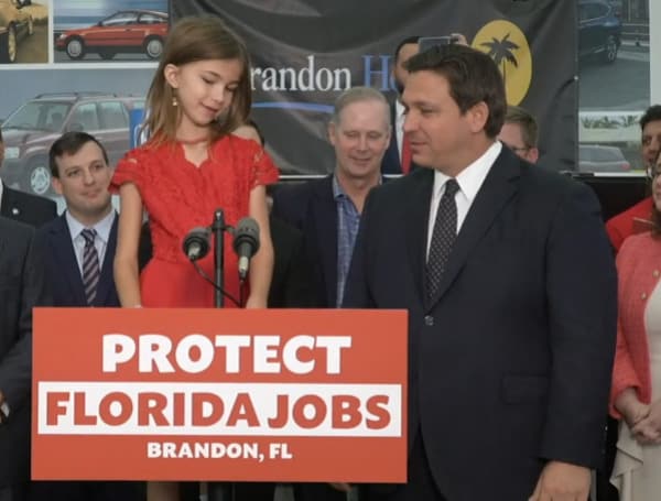 Gov. DeSantis Signs Legislation At ‘Brandon Honda’ To Protect Florida Jobs With Florida 2nd Grader