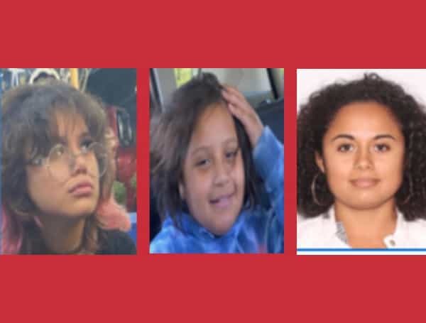Missing Florida girls, 10 and 13, with ‘armed and dangerous’ woman, FDLE says