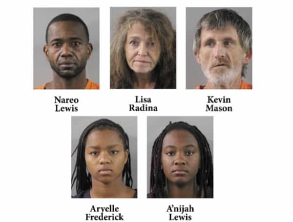 On Tuesday, November 23, 2021, the Polk County Sheriff’s Office and the High Intensity Drug Trafficking Area Task Force (HIDTA) arrested five people during a drug trafficking investigation that began in late October.