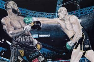 Tyson Fury v Deontay Wilder II by Paul Smith