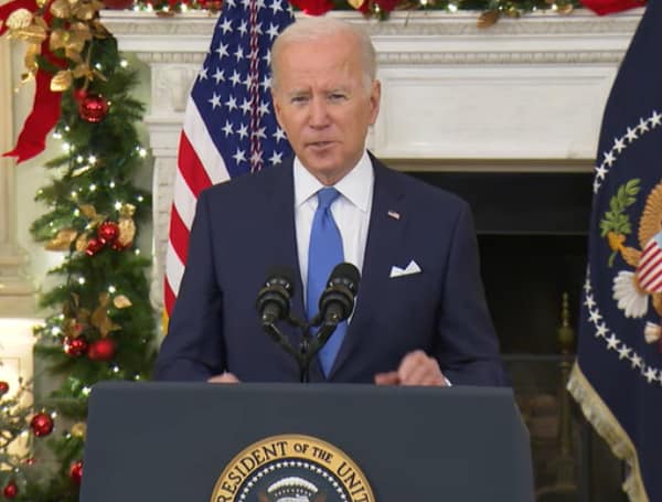 President Joe Biden deflected blame for the COVID-19 rapid test shortage amid a surge of cases from the Omicron variant, arguing the new strain was too unexpected to prepare for.