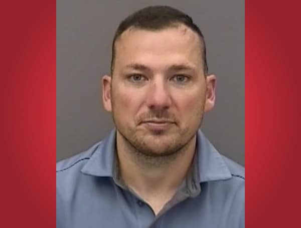 Corporal John Simpkins has been placed on administrative leave following his arrest from a domestic-related incident that occurred while off duty on Dec. 23, 2021.