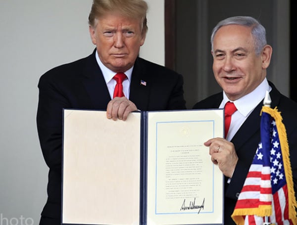 Former President Donald Trump said that evangelical Christians have more affection toward Israel than Jews in the U.S.