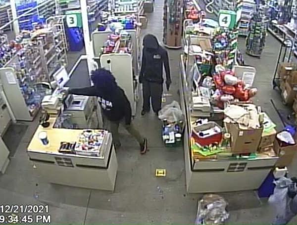 Police are asking for help in identifying the suspects who committed an armed robbery on December 21, 2021, at 9:30 pm, at the Dollar Tree (1723 South Main Street). 