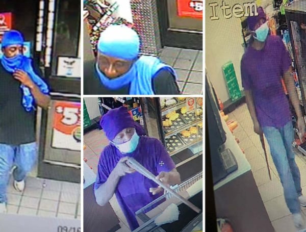 Detectives are trying to identify a Florida man who walked into the Circle K at 904 30th Ave E., Bradenton yesterday morning and produced what appears to be a single shot sawed off shotgun and demanded money.