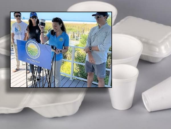 Fried, the only Democrat elected to statewide office in Florida, is declaring war on polystyrene - a plastic compound most of us know as the commercial product Styrofoam.