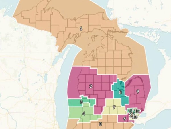 Michigan’s independent redistricting commission voted to adopt the state’s new congressional map Tuesday afternoon, with five of the 13 new districts being potentially competitive as both parties fight for control of the House.