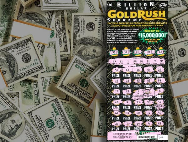 A Florida man's stop at a Winn-Dixie resulted in a $1,000,000 gold rush landfall after purchasing a $30 lottery scratch-off ticket.