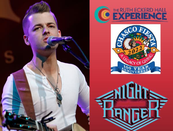 Celebrating the 100-year anniversary of Chasco Fiesta at Sims Park in downtown New Port Richey, Ruth Eckerd Hall on the Road presents country recording artist Chase Bryant and special guest Drew Baldridge on Saturday, April 2 at 7 pm and Night Ranger with special guest Fire & Ice on Sunday, April 3 at 7 pm.