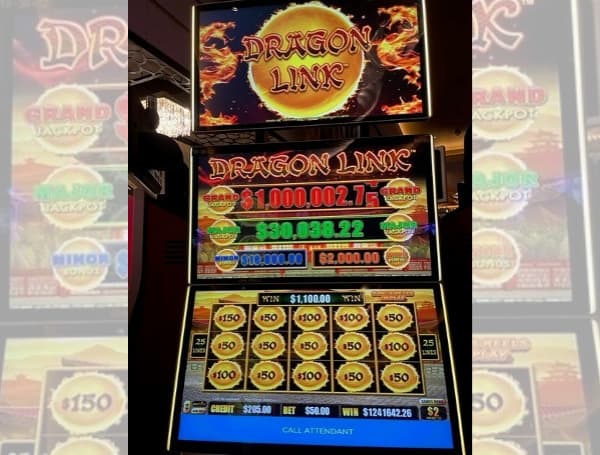 Gloria visited Seminole Hard Rock Hotel & Casino Tampa and won a $1,241,642.26 jackpot while playing Aristocrat Gaming's Dragon Link™ progressive slot game with a $50 bet.