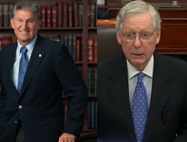 Senate Minority Leader Mitch McConnell is no longer being coy about the possible flipping of Democratic Sen. Joe Manchin.