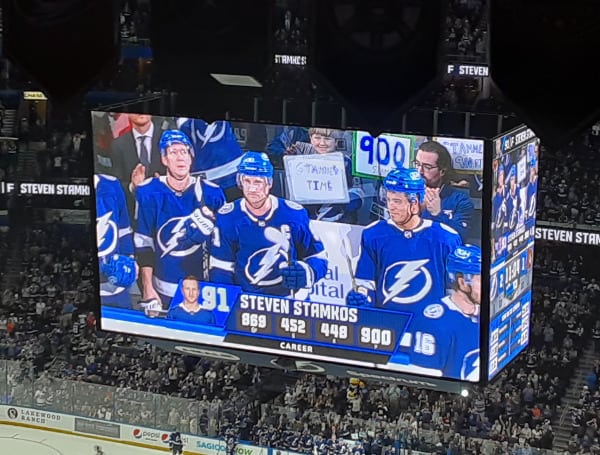 With his assist on Victor Hedman’s second-period goal, the game-winner in Thursday night’s 2-1 win over Ottawa at Amalie Arena, Steven Stamkos reached the 900-point plateau.