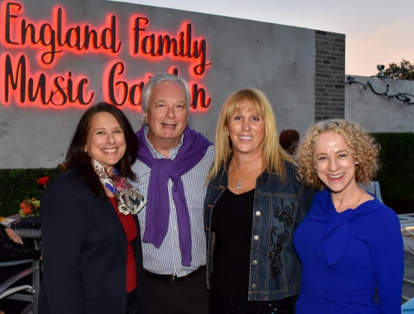 At a reception held on Wednesday, December 1, Beth and John England were honored for their gift to the Ruth Eckerd Hall "Expanding the Experience" Capital Campaign.