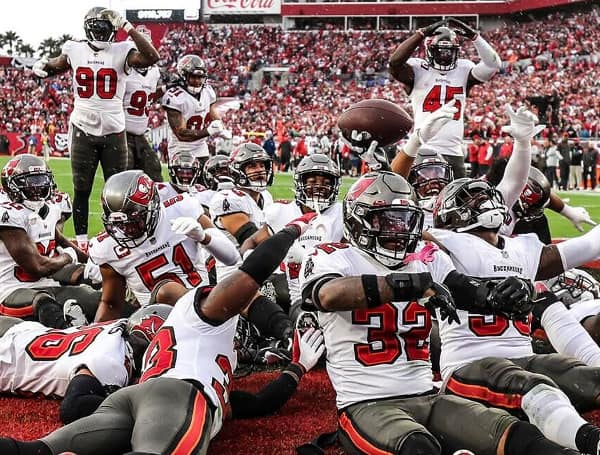 The Tampa Bay Buccaneers took care of business Sunday facing off against the Philadelphia Eagles at Raymond James Stadium in Tampa.
