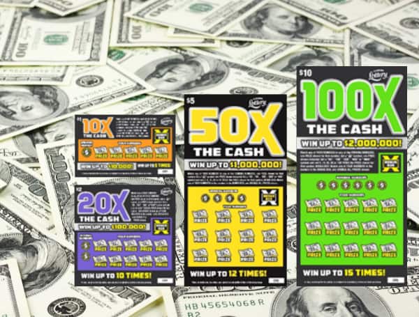 The four new multiplier-themed games range in price from $1 to $10 and feature more than 51.6 million winning tickets!