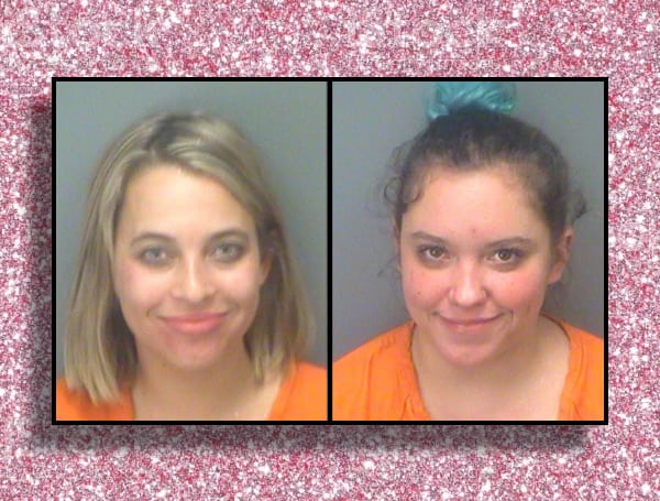 Police say, Sarah Franks, 29, and Kaitlin O’Donovan, 27 arrived at the residence of Jacob Colon in Clearwater and an argument started on the man's balcony.