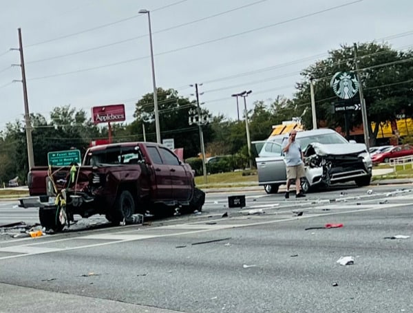 A mother and her six-month-old son died Monday morning after a four-vehicle crash on US-19 in Spring Hill, according to the Florida Highway Patrol.