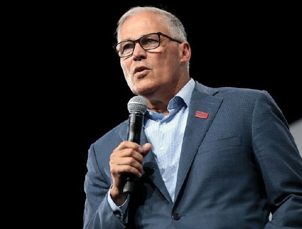Democratic Washington Gov. Jay Inslee announced plans Thursday to introduce legislation that would regulate candidates and elected officials from spreading lies about elections that are likely to result in violence.