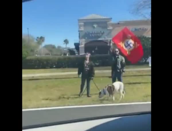 Local and state officials condemned antisemitism and Jew-hatred as images and videos emerged showing antisemitic slurs, Nazi slogans and Nazi salutes at an Orlando, Florida, demonstration Sunday.