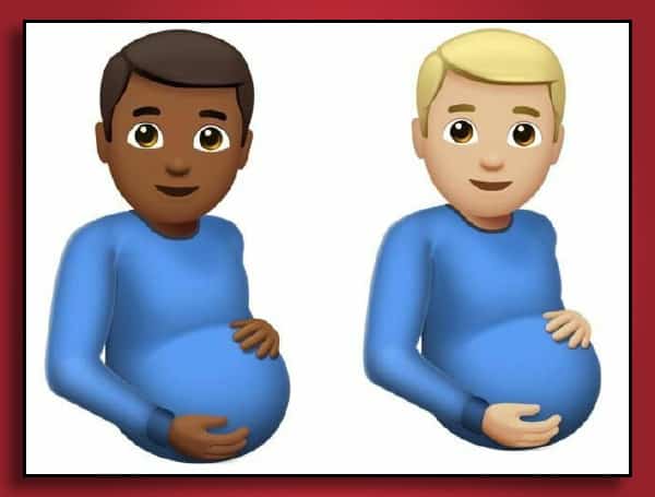 As columnist Nick Geddes of the conservative sports website Outkick.com noted on Saturday, “Apple is going ALL IN in the name of being inclusive by featuring a new pregnant man and pregnant person emoji.”