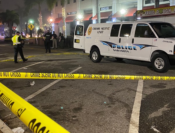 Sarasota Police detectives are investigating a shooting in the 1400 block of Main Street, Sarasota, that happened just before 2 am, January 1, 2022