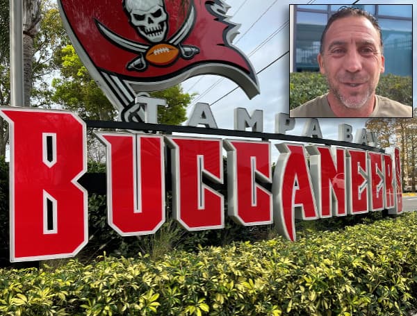 TAMPA, FL. - The Bucs go into their NFC Divisional Playoff game vs the Rams with game-time decisions on 2 of their 3 Pro Bowl offensive lineman. Center Ryan Jensen and right tackle Tristan Wirfs suffered ankle injuries in the NFC Wild Card win over the Eagles.