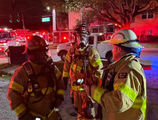 Tampa Fire Rescue responded to a reported structure fire at the 7400 block of N. Florida Ave. at 4:25 am on Wednesday.