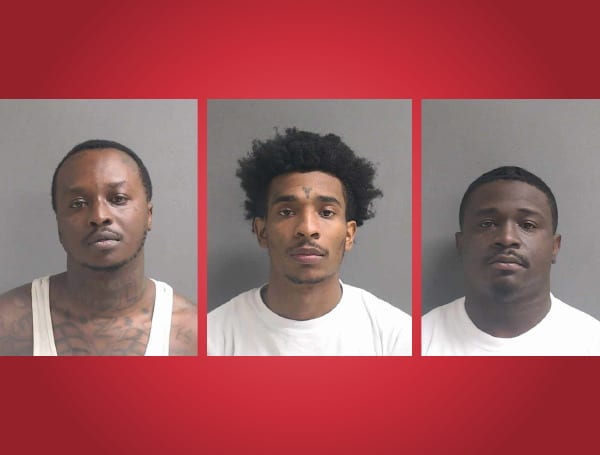 Three Florida men have been arrested after an early morning search warrant ended with multiple firearms and drug charges.