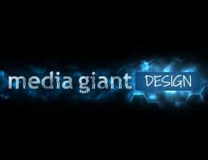 media giant design logo