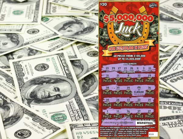 The Florida Lottery announced that Candi Buckner, 38, of Melbourne, claimed a $1 million prize from the $5,000,000 LUCK Scratch-Off game.