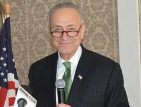 Senate Majority Leader Chuck Schumer declined to say whether he would support Democratic Sens. Joe Manchin of West Virginia and Kyrsten Sinema of Arizona if they face primary challengers ahead of their 2024 reelection efforts.