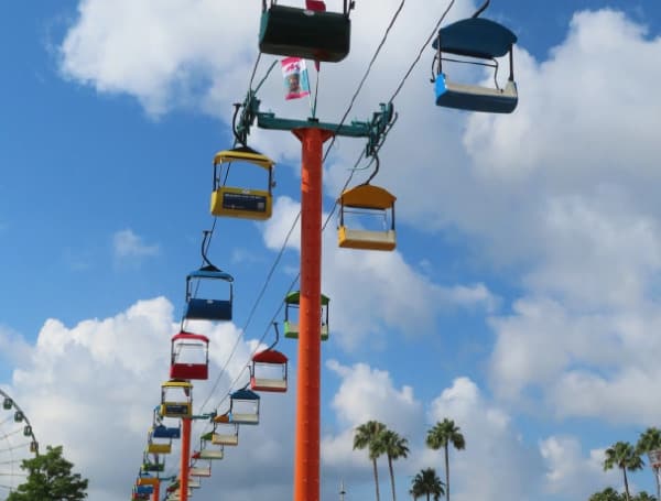 A young girl is recovering after a fall from a gondola ride at the Florida State Fair Saturday Night. On February 12, 2021, just after 8:40 p.m., three minors, all family members under the age of 10, were riding the gondola across the fairgrounds when a seven-year-old girl slipped under the safety bar and fell 35-40 feet down onto a grassy area. Hillsborough County Sheriff's Office deputies and Hillsborough County Fire Rescue paramedics responded immediately to the scene and were able to take her to a local hospital with non life threatening injuries (possible broken wrist). After an investigation, HCSO detectives have determined this to be an accident. The gondola ride was shut down for a time, and is now back and in operation. Any questions regarding the ride should be directed to the Florida State Fair.