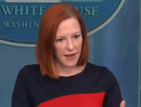 White House press secretary Jen Psaki addressed podcaster Joe Rogan and his relationship with audio streaming service Spotify at a press conference Tuesday, urging tech platforms to take stronger action against misinformation.