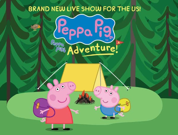 Round Room Live and Hasbro are thrilled to announce that Peppa Pig Live! Peppa Pig’s Adventure will bring the loveable, cheeky little piggy to live audiences across the United States, with a stop at Ruth Eckerd Hall on Sunday, March 27 at 2 pm.