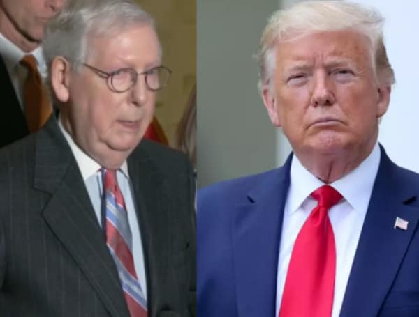 Former President Trump wasted no time slamming Senate Minority Leader Mitch McConnell after his remarks about the RNC on Tuesday.