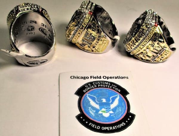 U.S. customs enforcers have cracked down on a ring of phony pro sports championship rings imported from China and bound for Pasco County.