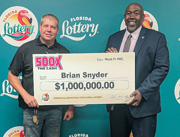 500X The Cash Florida Lottery