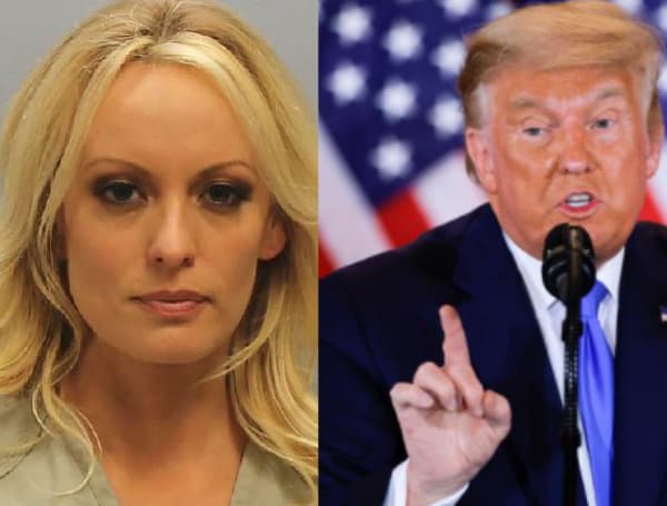 Stormy Daniels and Donald Trump