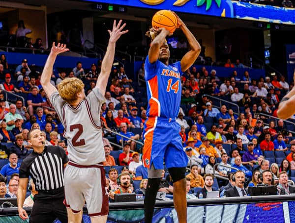 The Gators, who trailed by as many as 16 points on four occasions, including midway through the second half, roared back before losing to Texas A&M in overtime, 83-80.