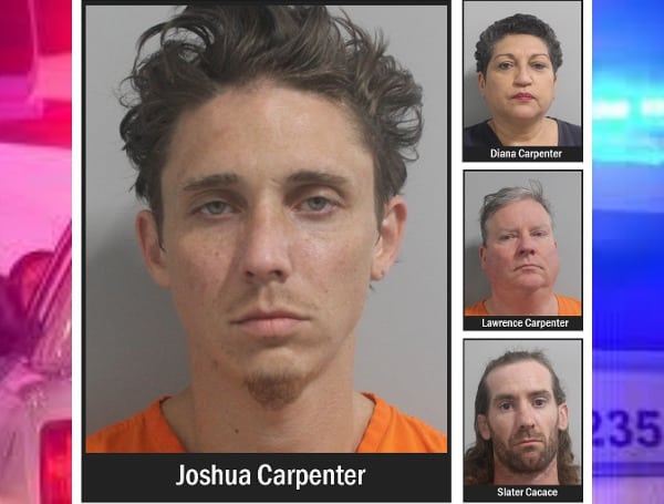 28-year old Joshua Carpenter was first arrested on March 6, 2022 after a deputy responded to a disturbance between Carpenter and his new girlfriend, whom he had been dating for a few days.