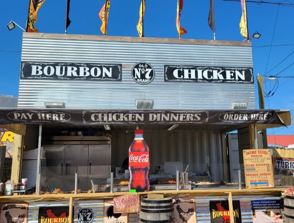 Bourbon Chicken At Florida Strawberry Festival