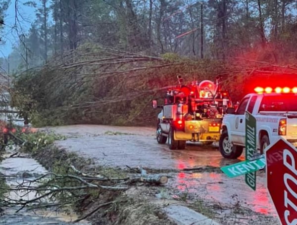Two homes were destroyed and powerlines were knocked down, according to Washington Country Emergency Management spokeswoman Cheryl Frankenfield.