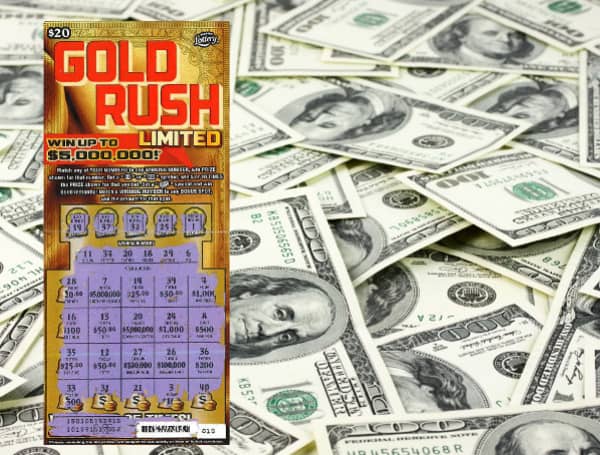 Gold Rush Limited Scratch-Off From The Florida Lottery