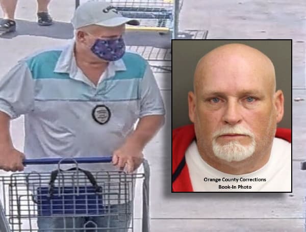 A Florida man has been arrested after flashing a fake badge and stealing from Lowes and Walmart locations.